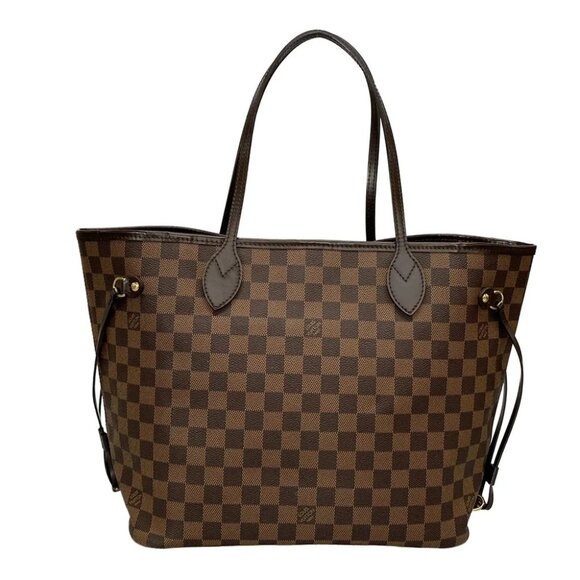 Auth LOUIS VUITTON Neverfull MM Ebene Damier Tote Bag - Picture 2 of 14